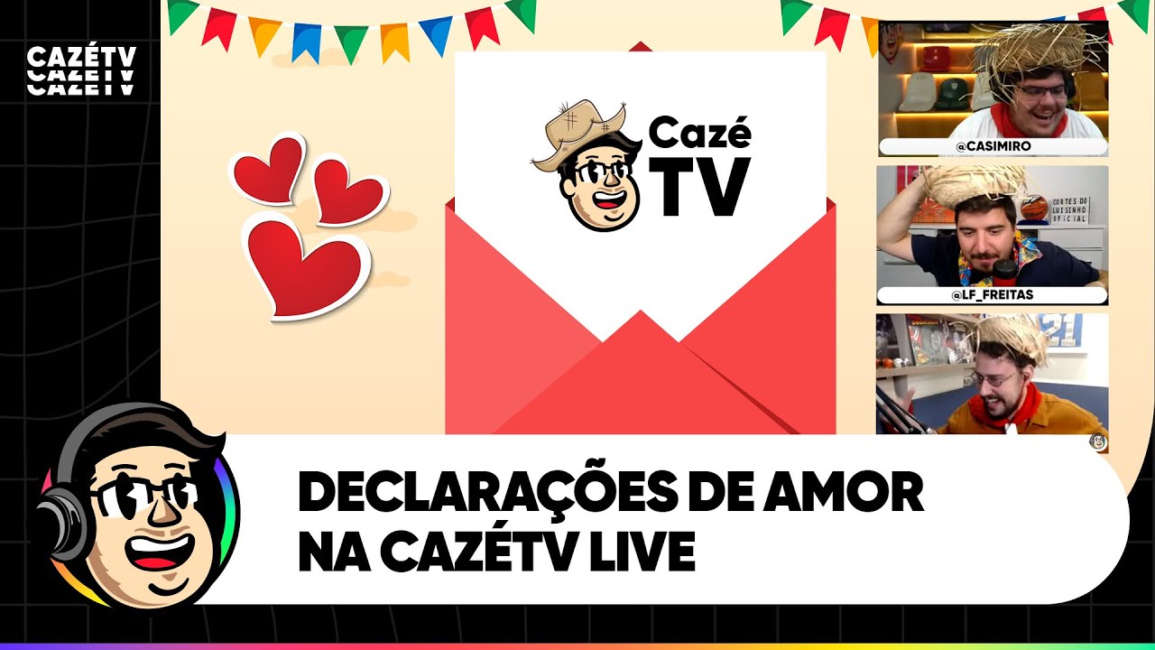 O AMOR ESTÁ NO AR! CAZÉ, BELT E LUISINHO SE DIVERTEM LENDO RECADOS ROMÂNTICOS DA GALERA