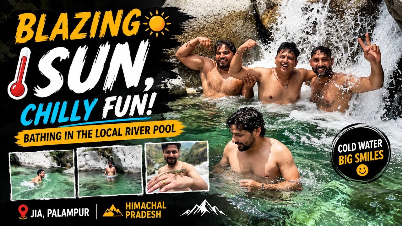 Blazing Sun, Chilly Fun: Bathing in the Local River Pool | Jia ...
