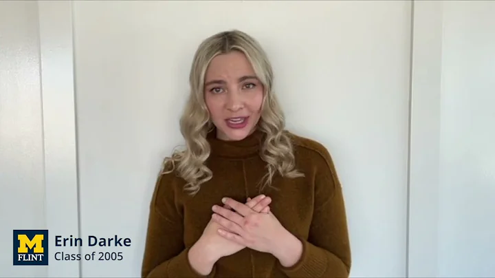 A message from Erin Darke for the 2022 Giving Blue...