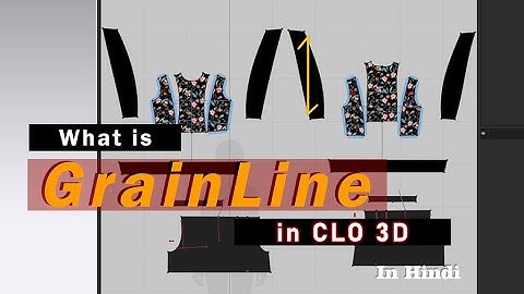 Align GrainLine in Clo 3D | Quick Tip | Attire_ation |