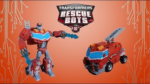 Custom Transformers Rescue Bots Heatwave