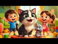 Meow Meow Billi Karti Meow | म्याऊँ म्याऊँ बिल्ली करती म्याऊँ | Hindi Rhyme For Kids | Viral Rhymes