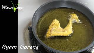 RESEP AYAM GORENG PANDAN THAILAND | AYAM GORENG WANGI DALAM BALUTAN DAUN PANDAN. 