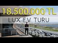 ÖZEL DEKORASYONLU 18.500.000 Tl Değerinde Lux Ev Turu | Ev fiyatında Buzdolabı