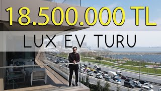 ÖZEL DEKORASYONLU 18.500.000 Tl Değerinde Lux Ev Turu | Ev fiyatında Buzdolabı