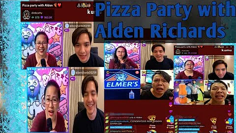 Pizza Party with Alden | Direk Cathy | Alden Richa...