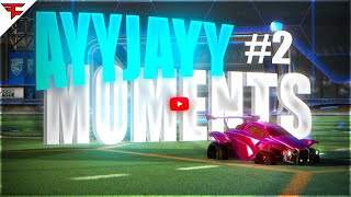 AYYJAYY Moments #2 | INSANE ROCKET LEAGUE CLIPS