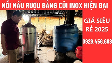 NỒI NẤU RƯỢU ĐUN CỦI BẰNG INOX | Nồi hơi Nấu Rượu Giá Rẻ sđt 0929456688.
