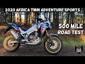 2020 Honda Africa Twin 1100 Adventure Sports - 500 mile Roadtest Review (with exhaust sound!)