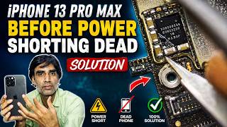 iPhone 13 Pro Max Dead Before Power | Shorting Fault Found & Fixed #akinfo #iphonerepair #live