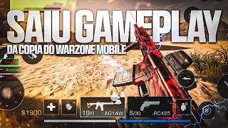 SAIU GAMEPLAY DO NOVO "WARZONE MOBILE" VERSÃO COPIA🔥🔥🔥