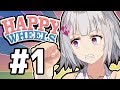 【Happy Wheels】世界一アンハッピーなホイールズ!!? #1