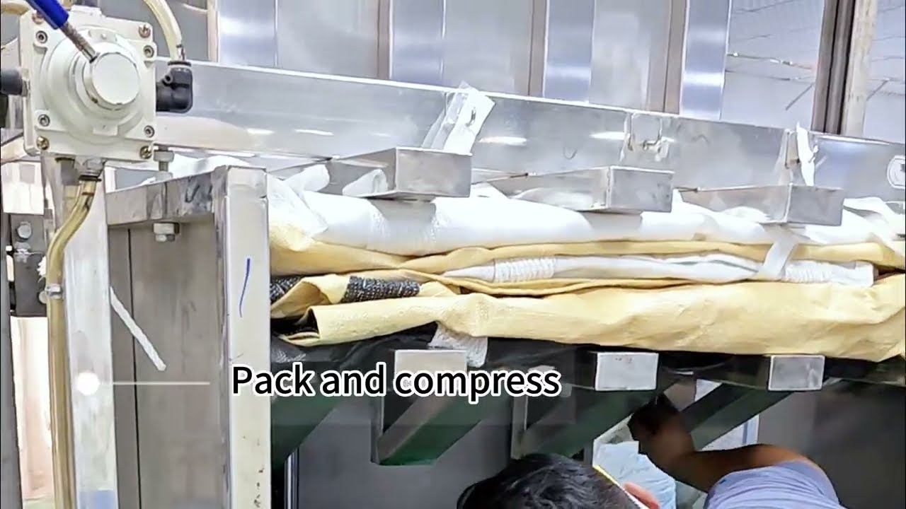 Ton bag production workshop show.