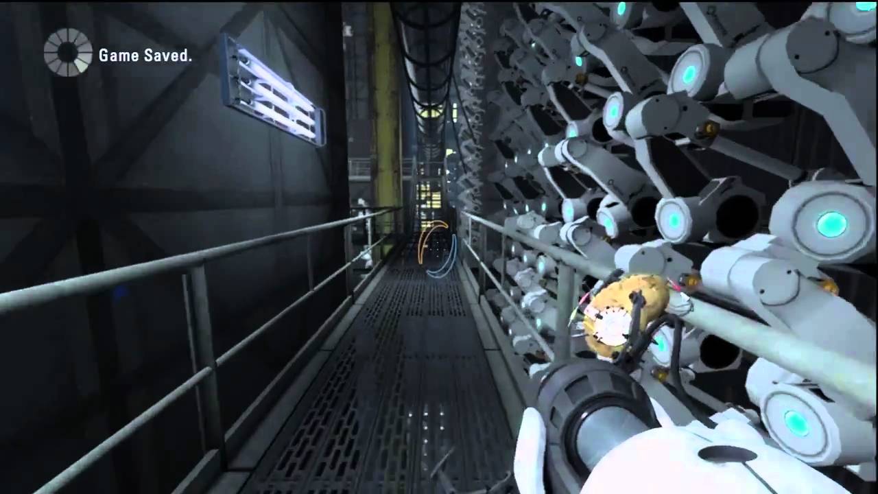 Portal 2 walkthrough chapter 9 "The Part Where You Die" Part 1 of 2 ...