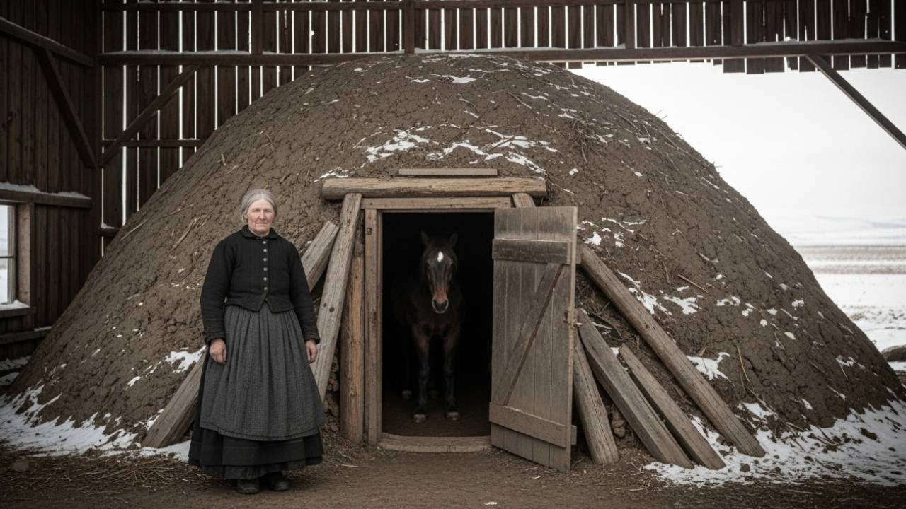 The Way She Built Her Quonset Cabin Inside a Barn — Until Saved Her Horse's Life During the Blizzard