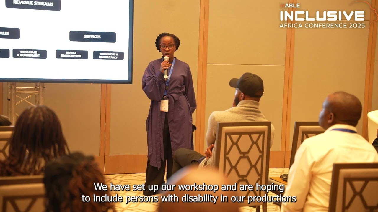 Hisi-Studio: Redefining Fashion with Tactile & TalkBack Designs | Inclusive Africa Pitch 2025