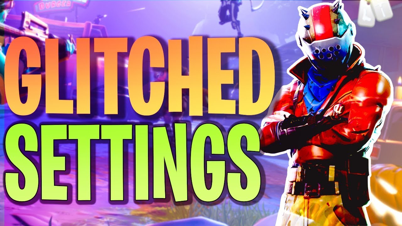 BEST CONTROLLER SETTINGS FORTNITE! GLITCHED SETTING BETTER AIM PS4 XBOX 2018