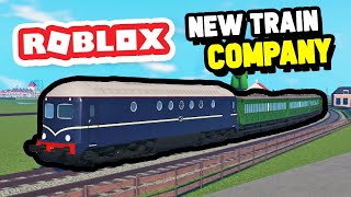 Buying a NEW TRAIN for My COMPANY in Roblox Streamlined