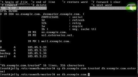 Простая настройка DNS-сервера BIND под FreeBSD