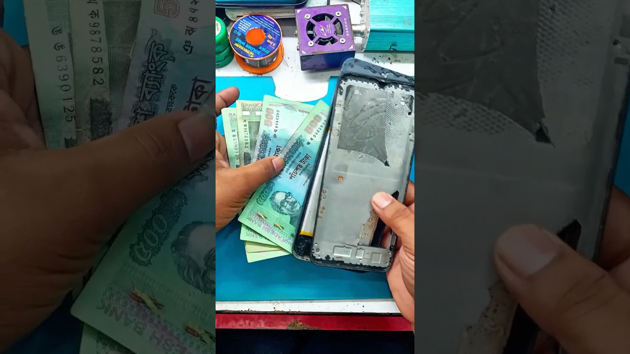 😲 Only 2000TK Full Mobile Service! | Display Change Fix  #smartphone #display #tech