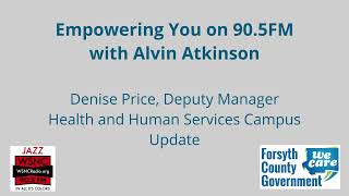 Updates to the HHS Campus: Denise Price on 90.5FM