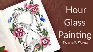 Hourglass Painting Sand Timer Painting