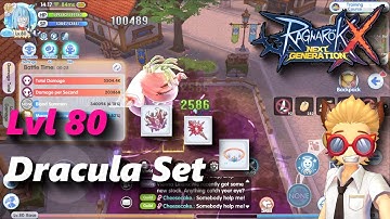 Lvl 80 Dracula Set (Blood Summon) | rox | Ragnarok X: Next Generation