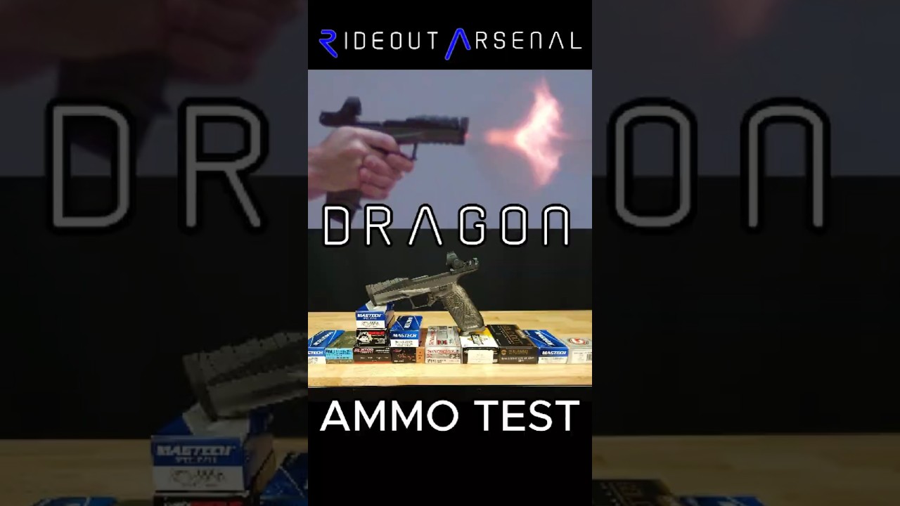 Rideout Arsenal Dragon — Тест боеприпасов