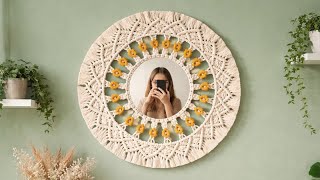 DIY Macrame Mirror Tutorial for beginners Net Worth
