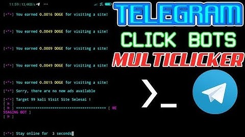 Script termux LTC Click Bot Telegram TERBARU!!!