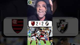FLAMENGO VACILA E O VASCO NÃO PERDOA  #shorts #flamengo #futebol #vasco #campeonatobrasileiro #mengo