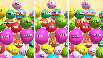Blob Merge 3D 1024B 512B - Best Mobile Gameplay