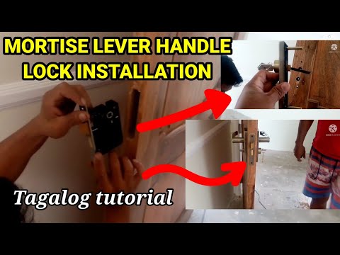 Video: Level lock para sa mga pinto