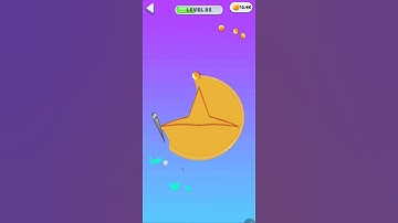 LEVEL 85 - Squid Game Dalgona Candy Cookie Challenge - Don’t Break It! 🔪🟠