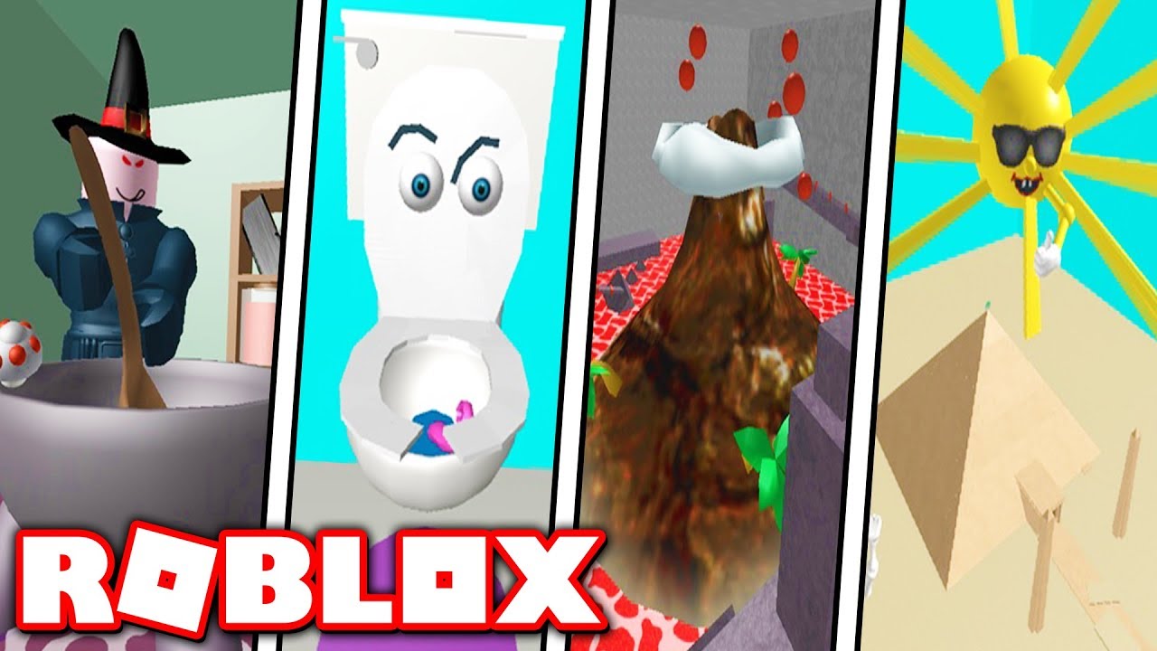Every Obby In The World In One Obby Roblox - escape the witch obby roblox