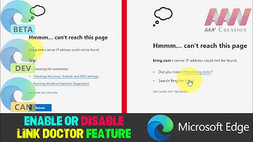 How to Enable or Disable Link Doctor Feature in Microsoft Edge Chromium