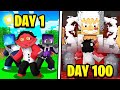He killed my friend so i spent 100 days in one piece minecraft for revenge
