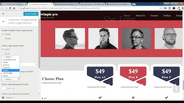 Wimpie Pro - How to Create Team section, Logo and Counter Stat Section