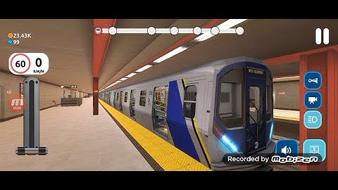 R211 Subway Train Driving in Subway Train Simulator | Android Gameplay