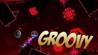 Geometry Dash World - Groovy - By Adiale 100% Complete Daily Level 