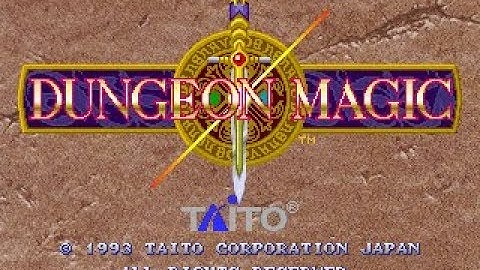 Dungeon Magic LongPlay Arcade