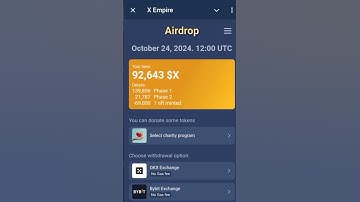 X Empire Token Received How to Sell $X Empire Token Airdrop Update #xEmpire #short