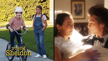 Major Moments of Season 4: Part 1 | Young Sheldon Compilation