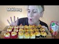 СУШИ ОСТРЫЕ ЗАПЕЧЕННЫЕ  РОЛЛЫ   🍣 АСМР МУКБАНГ | SUSHI ROLLS  ASMR MUKBANG eating show | 먹방