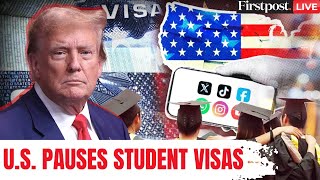 LIVE: Trump Pauses Student Visa Interviews, Plans Social Media Screening | N18G