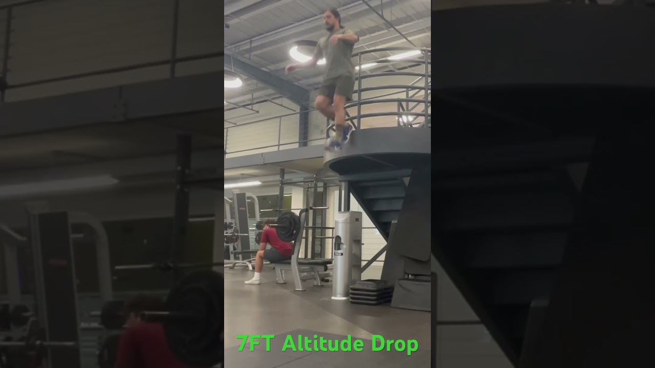 7FT Altitude Drop, Verkhoshansky, Shock Method,Speed Training, Absolute Strength Training