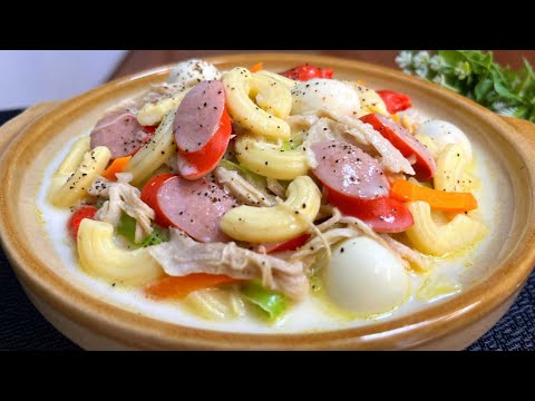 Creamy Chicken Sopas 😋🍲 | Pure Comfort in Every Bite!