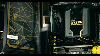 Best-Bang-For-Buck AMD Threadripper Workstation PC for Creators | 24-Core Render Beast ⚫🟡