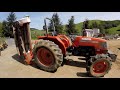 Trying out a Kubota Tractor