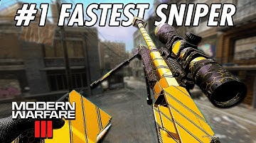 Meet the #1 FASTEST SNIPER in Modern Warfare 3